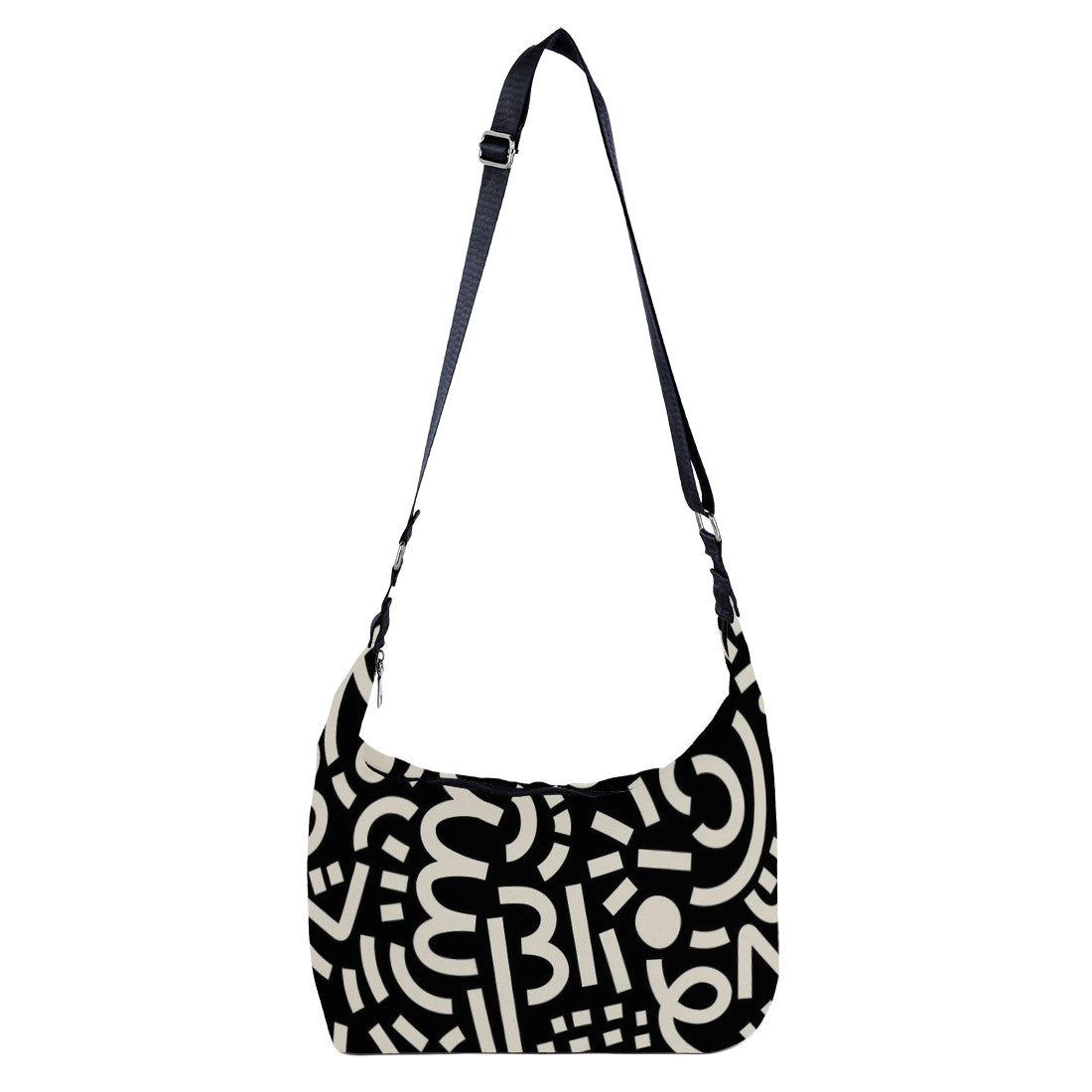 Crescent Bag Abstract Allure