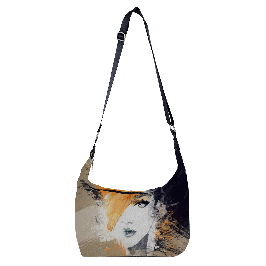 Crescent Bag Artful