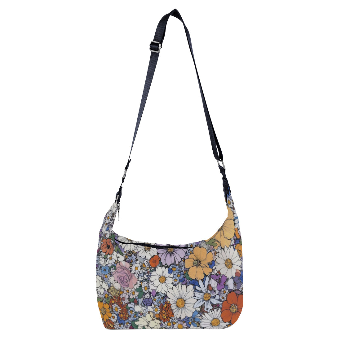 Crescent Bag Blooming Beauty