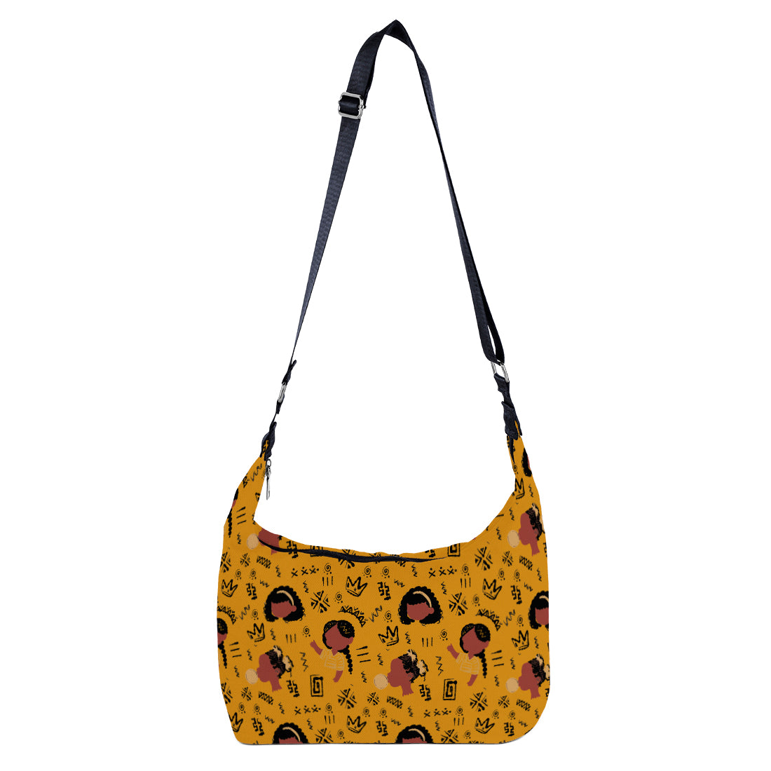 Crescent Bag Vibrant Visage