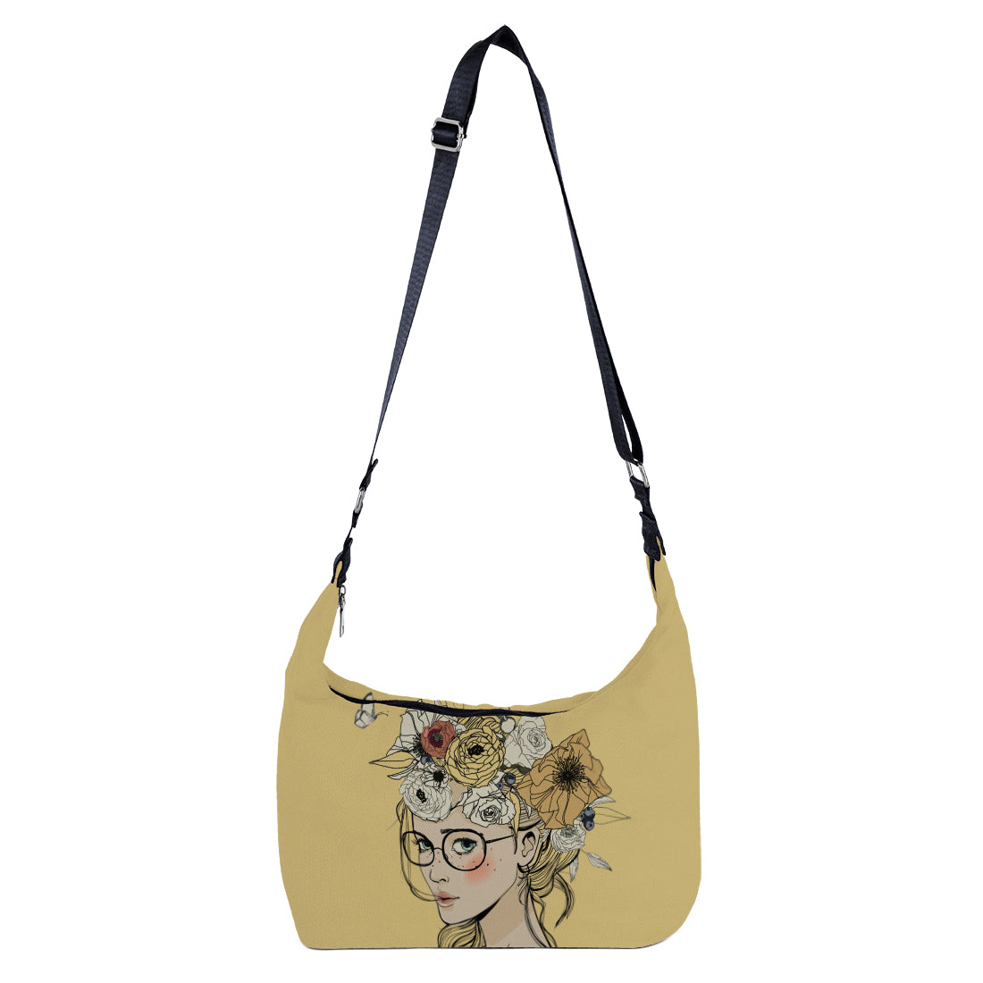 Crescent Bag Wonder Garden