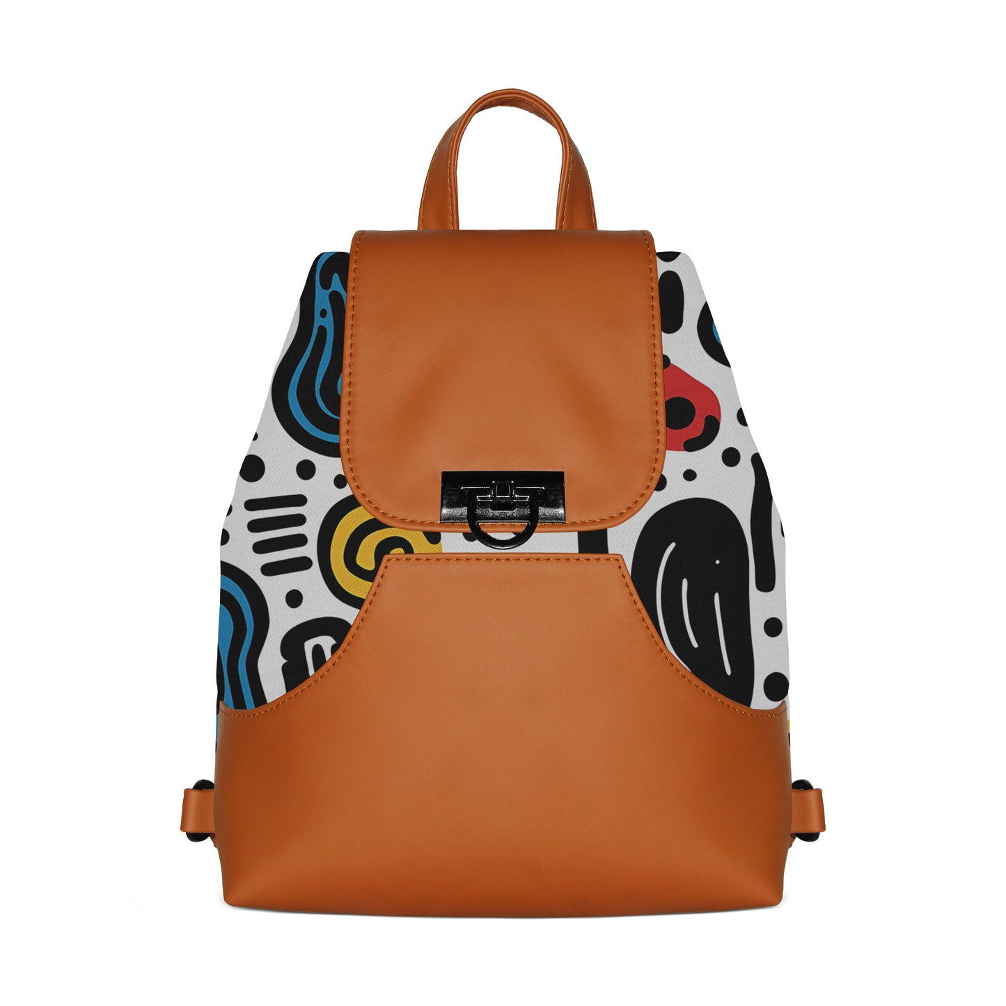 Dusty Siena BackPack Funky Lines