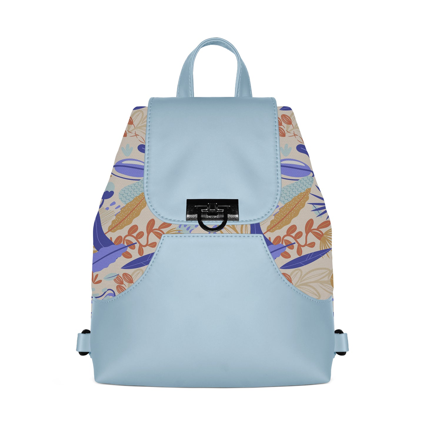 Dusty Siena BackPack Sunny Leaves