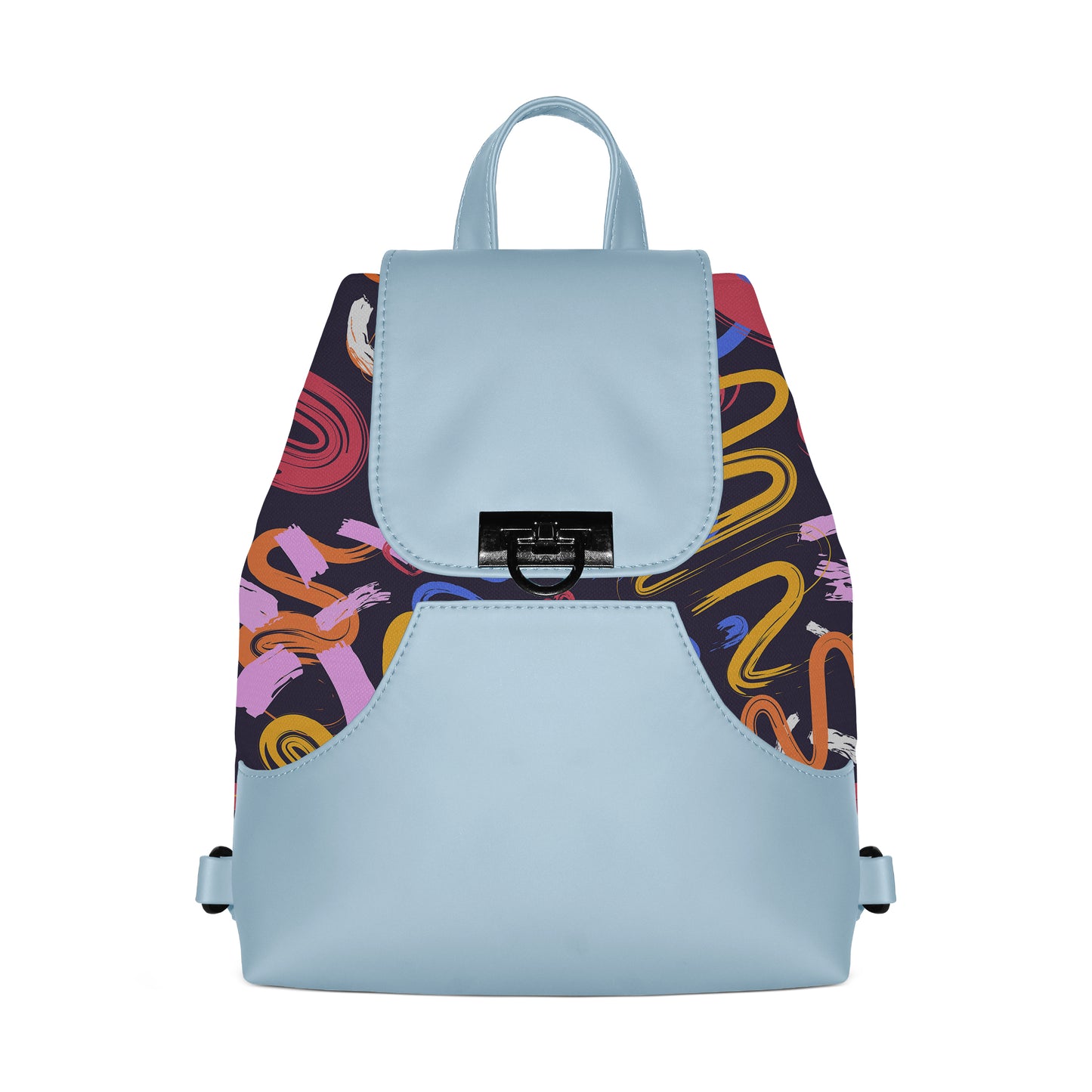 Dusty Siena BackPack Swirling Colors