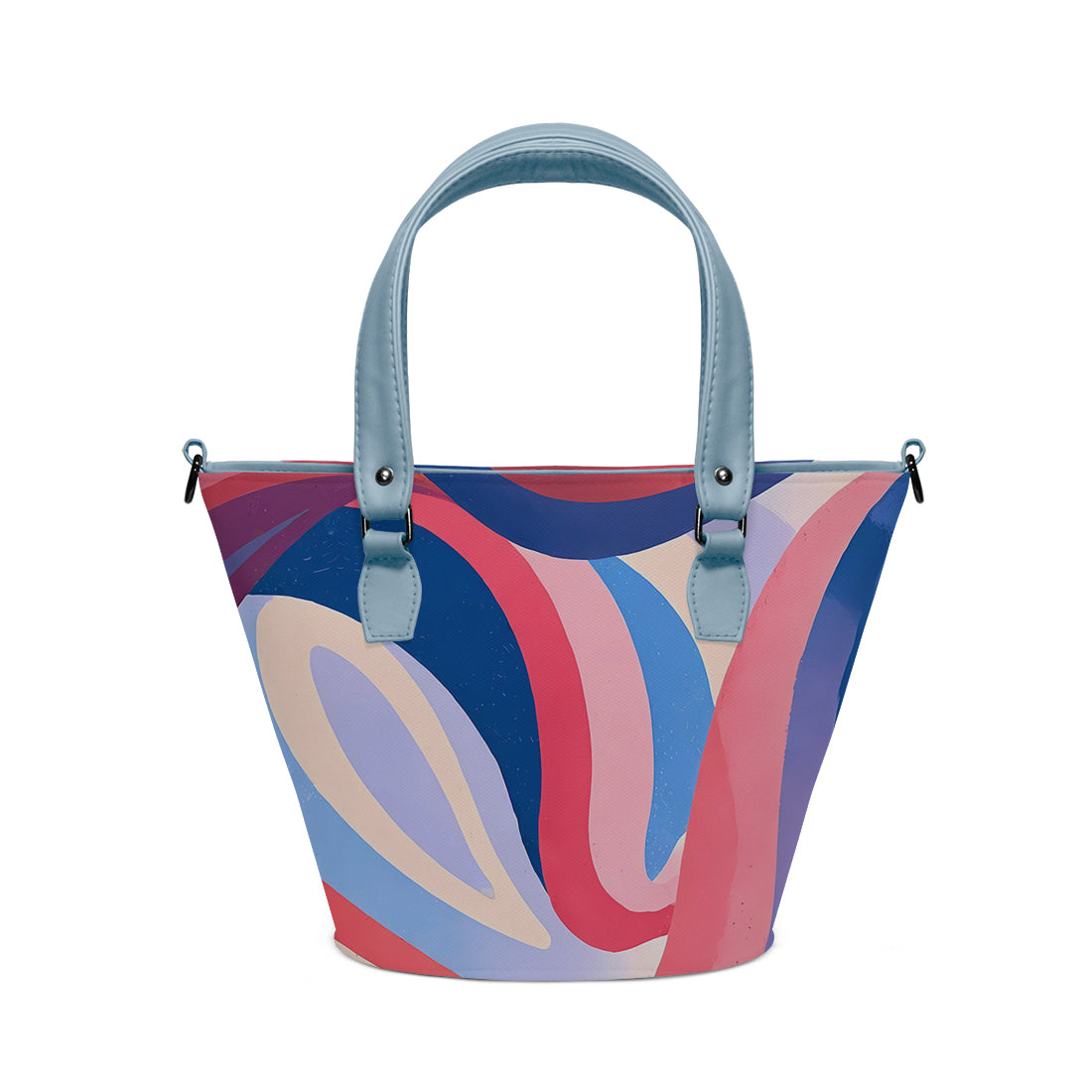Sleek Aura Handbag Whimsical Waves