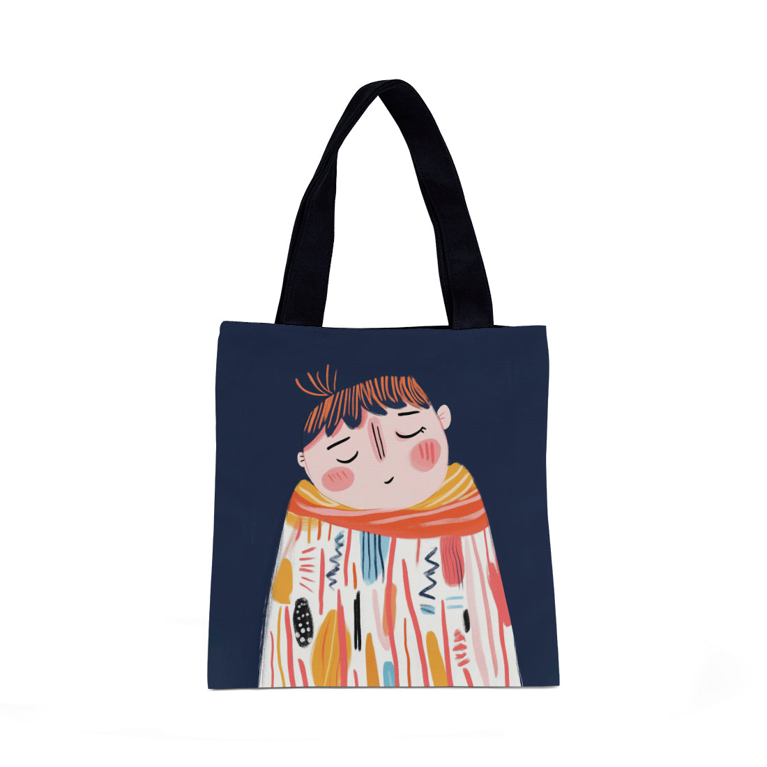 Tote Bag Stylish Scarf