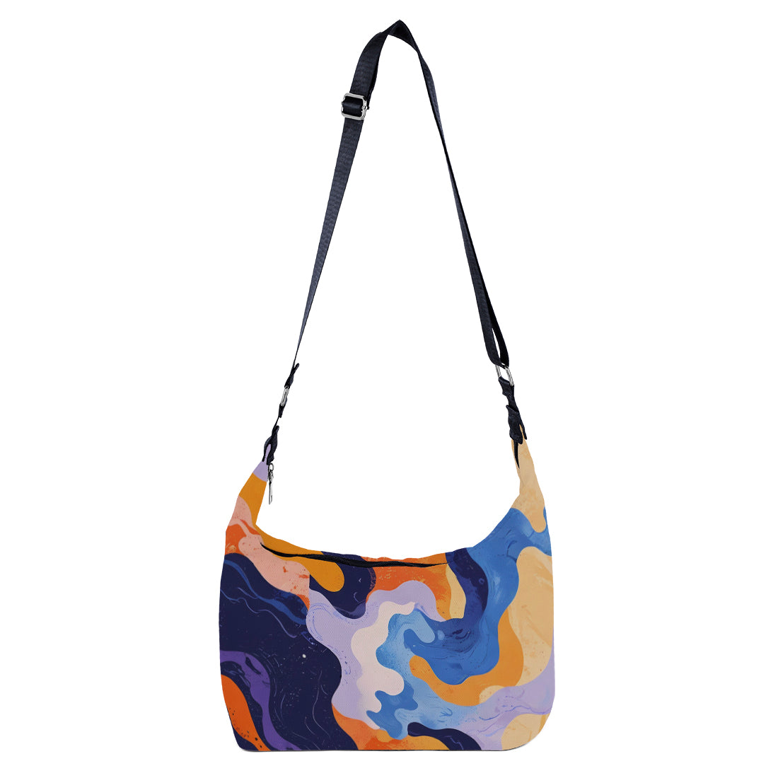 Crescent Bag Abstract ColorFul
