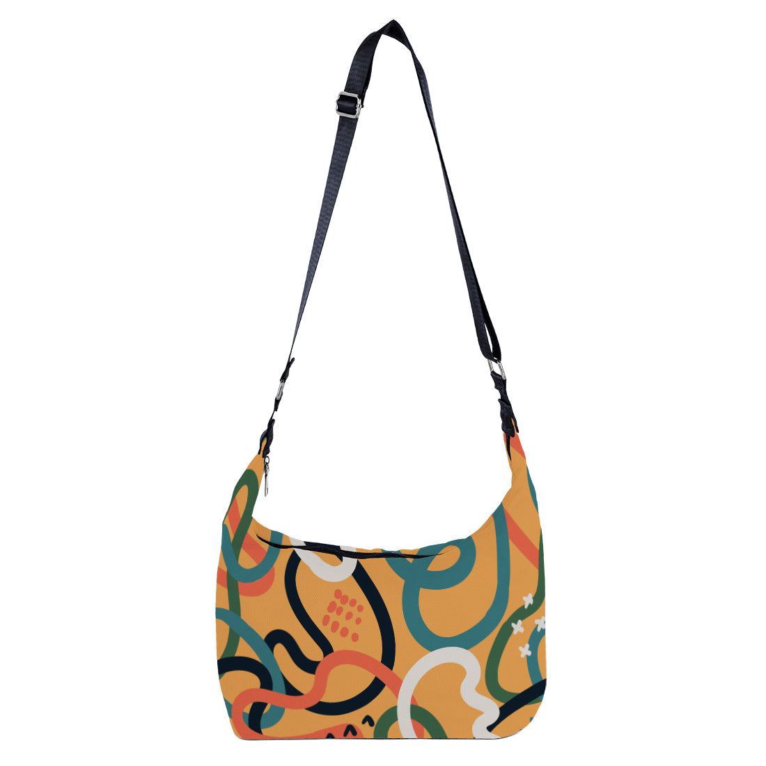 Crescent Bag Vibrant Vortex