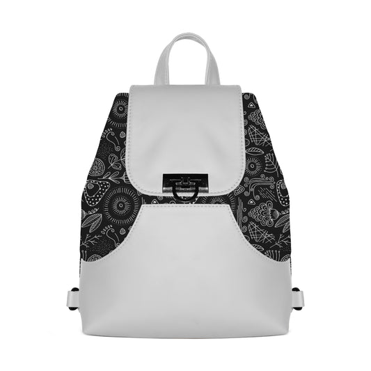 Dusty Siena BackPack Modern Mandala