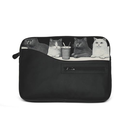 Edge Laptop Sleeve Cat Cafe Crew