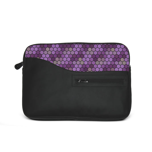 Edge Laptop Sleeve Patterned Purple