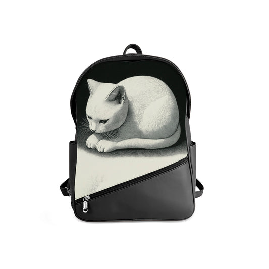 حقيبة ظهر قابلة للطي بتصميم Cat Vibes