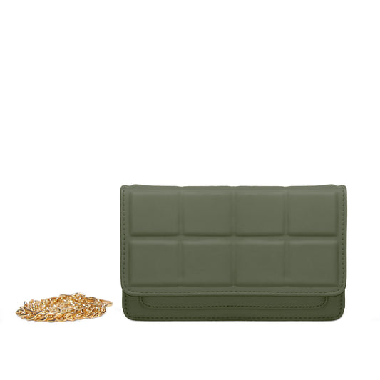 Velvet Crossbody Bag Olive