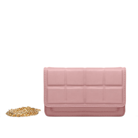 Velvet Crossbody Bag Rose